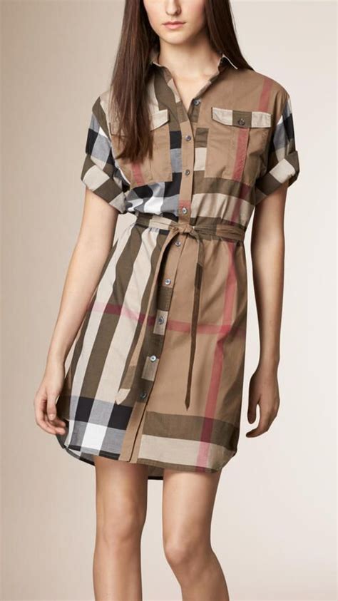 burberry plaid baby dress|Burberry shirt dress for women.